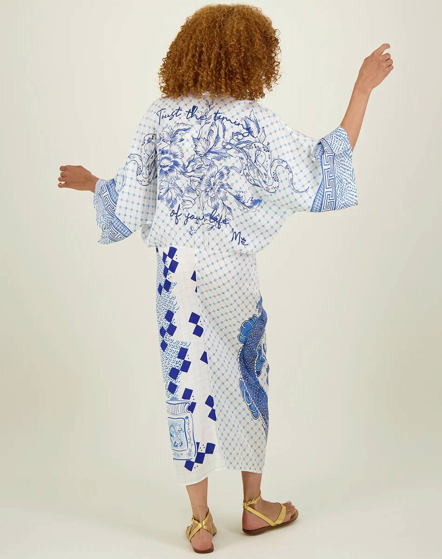 Me369 - Sophia Kimono Dress