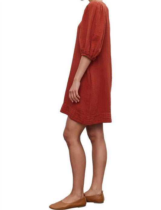 Velvet By Graham & Spencer - Karina Cotton Gauze Dress