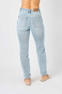 Judy Blue - High Waist Vintage Double Cuff Jogger