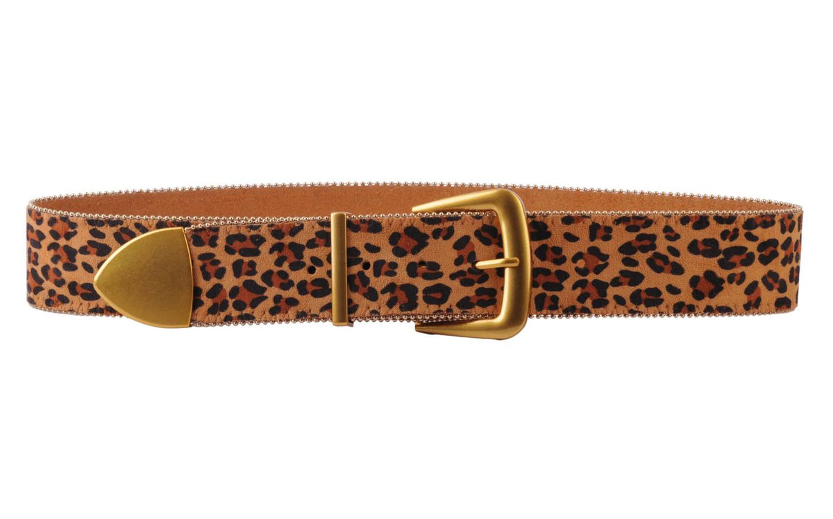 Most Wanted - Women's Zipper Edged Belt With Buckle