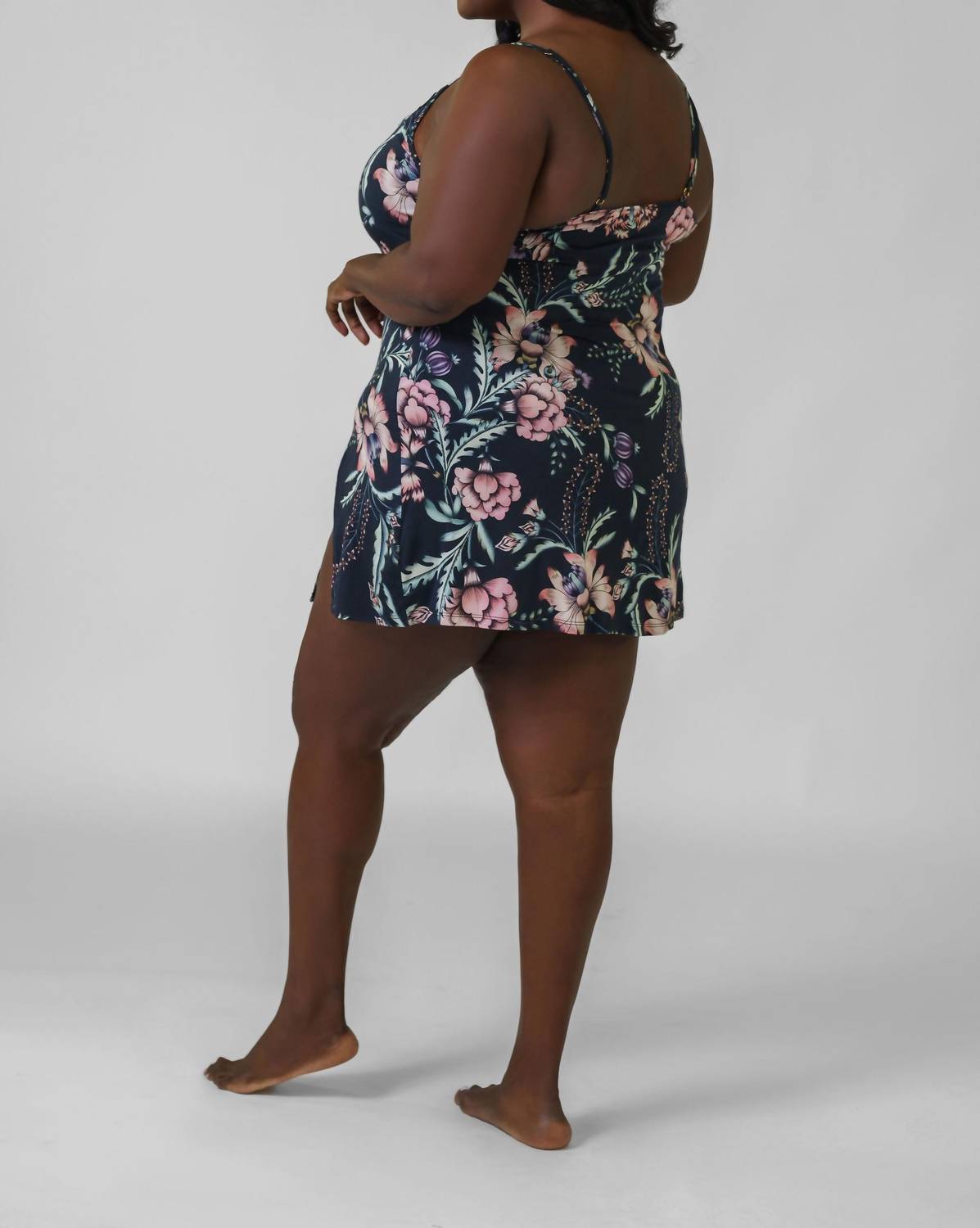 Kilo Brava - Satin & Lace Mini Slip