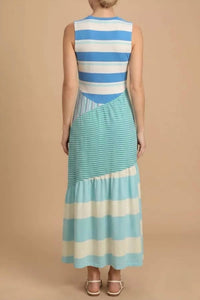 J.Nna - Patchwork Maxi Dress