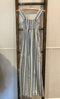 Tractr - Girl's Striped Palazzo Jumpsuit
