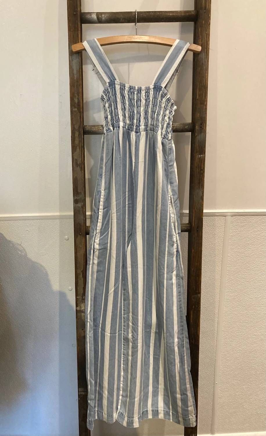 Tractr - Girl's Striped Palazzo Jumpsuit