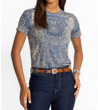 Johnny Was - JANIE FAVORITE SHORT SLEEVE CREW NECK TEE