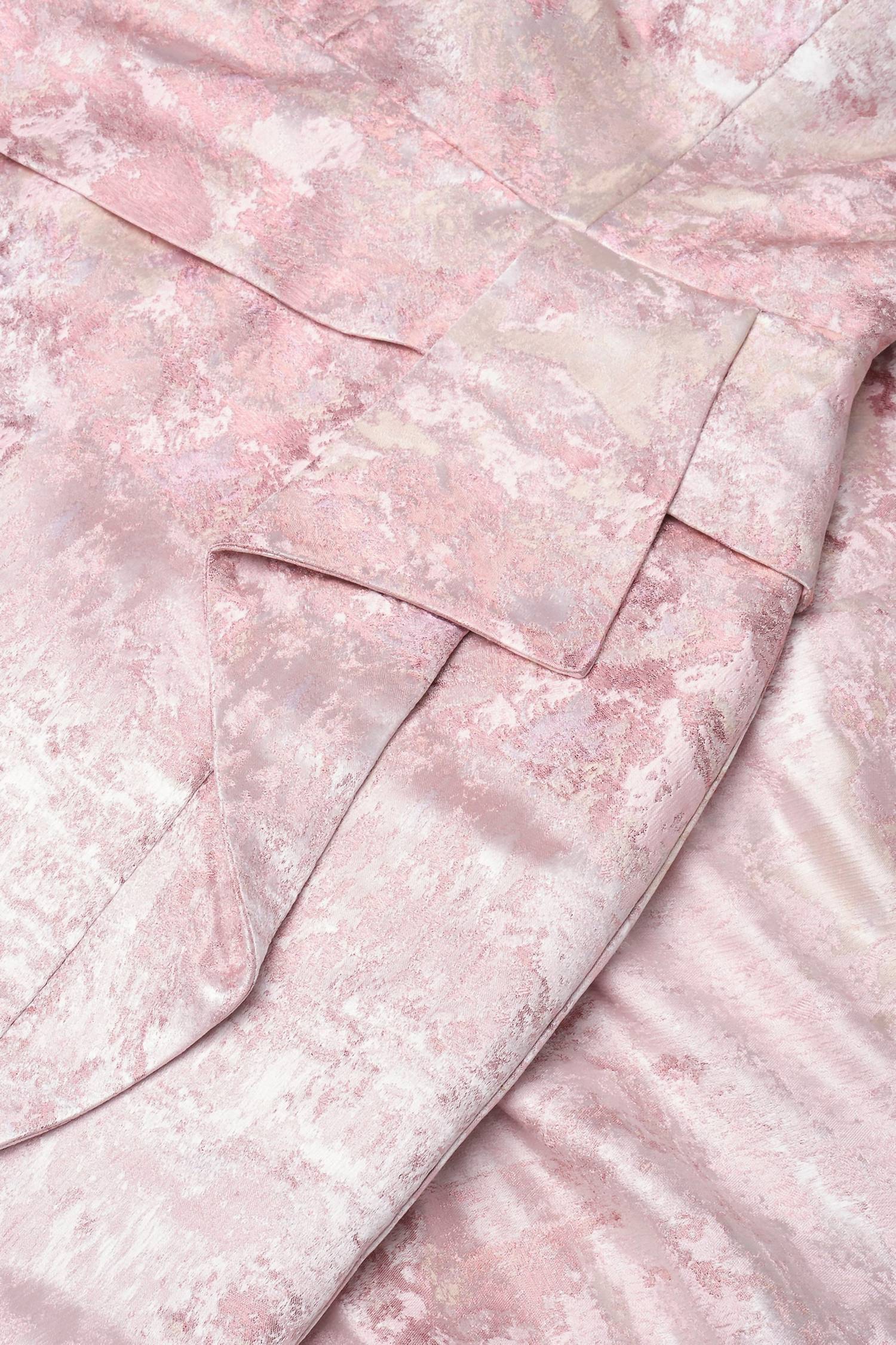 Kay Unger - Luciana Column Jacquard Gown