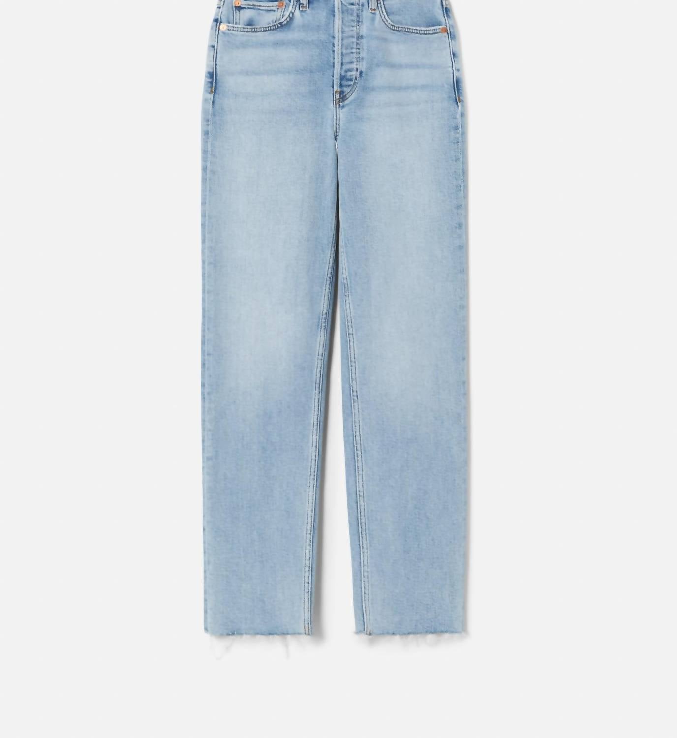 Re/Done - 70s Stove Pipe Jeans