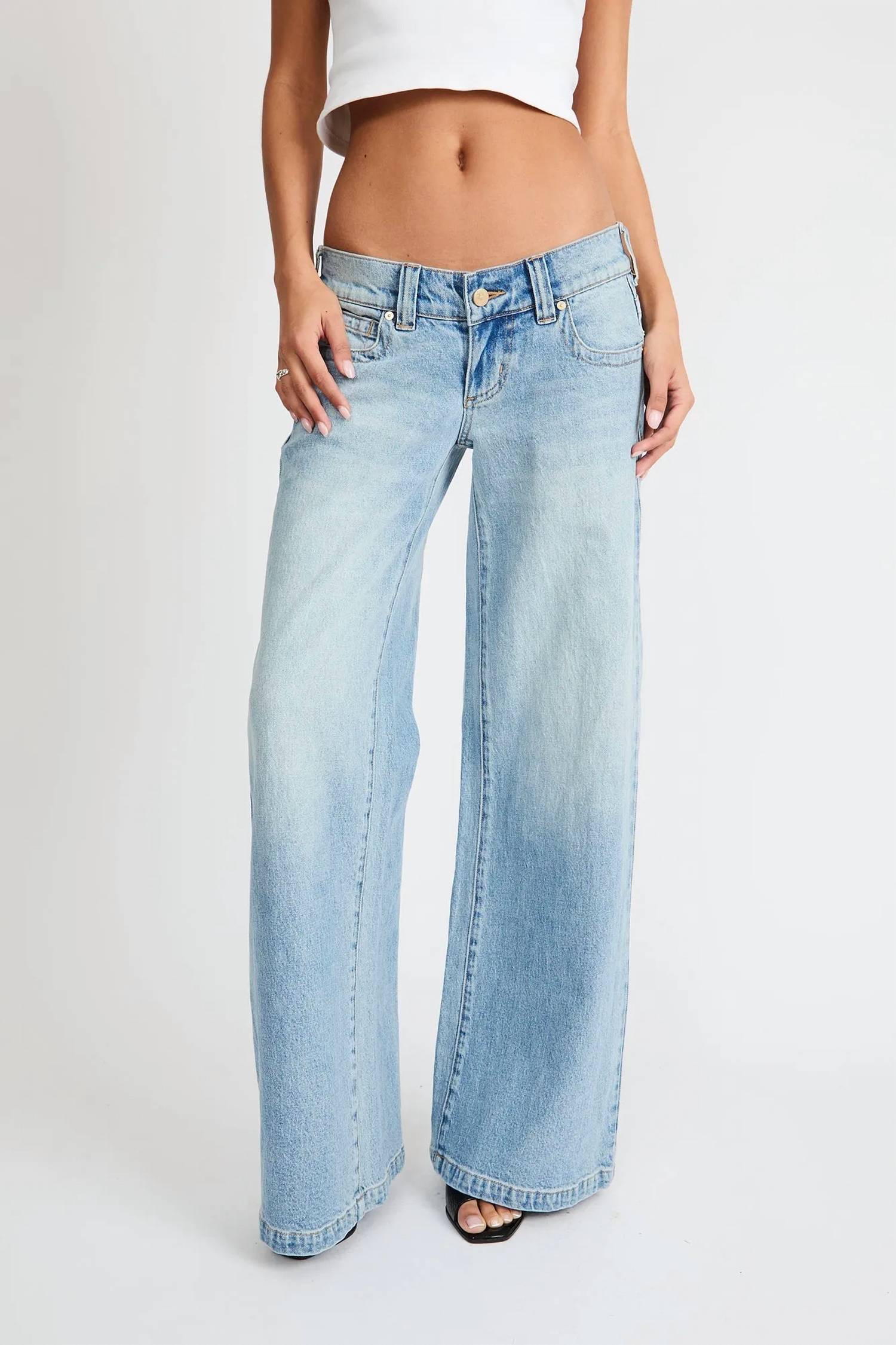 Abrand Jeans - 00 Super Low And Wide Jeans