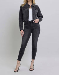 Judy Blue - Mid Length Denim Jacket