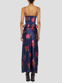 Prabal Gurung - Bias Floral Midi Skirt
