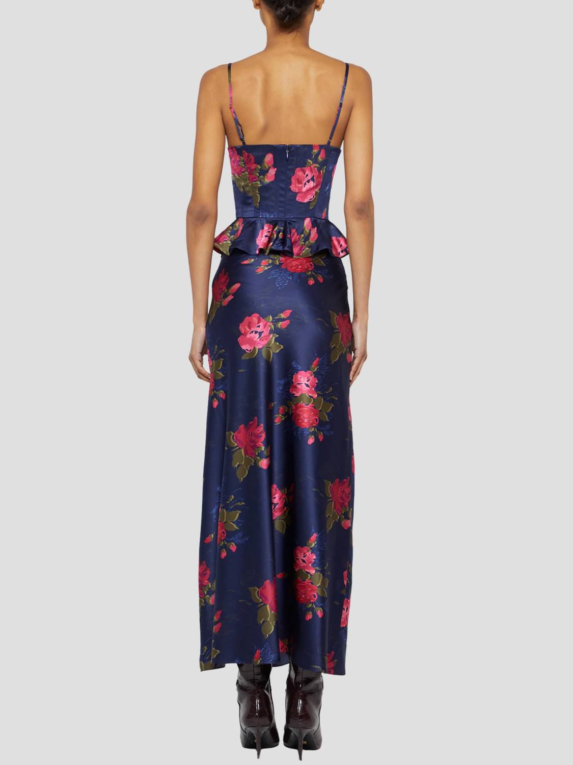 Prabal Gurung - Bias Floral Midi Skirt