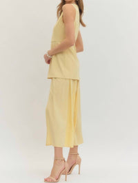 Entro - Two Piece Look Midi Dress