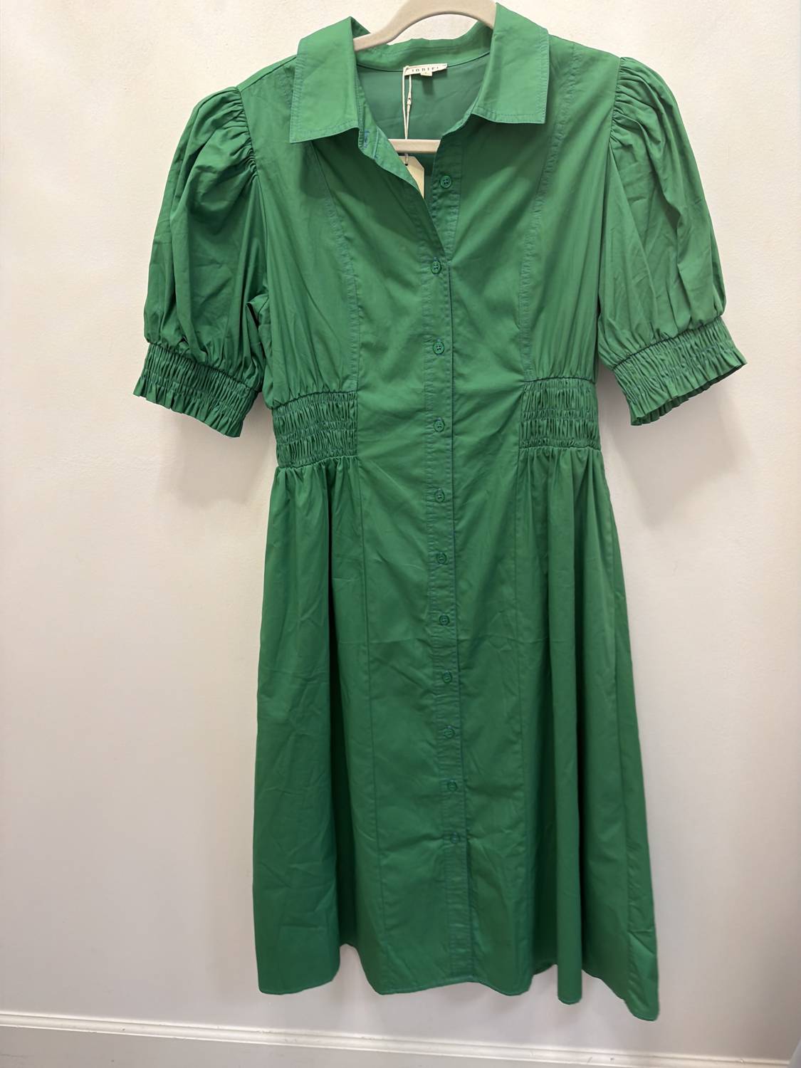 Jodifl - Women's Contrast Stitch Midi Dress