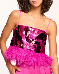 Ramy Brook - Stanley Sequin Top