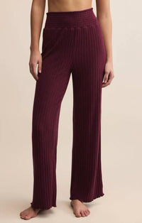 Z Supply - Dawn Smocked Silky Rib Pant