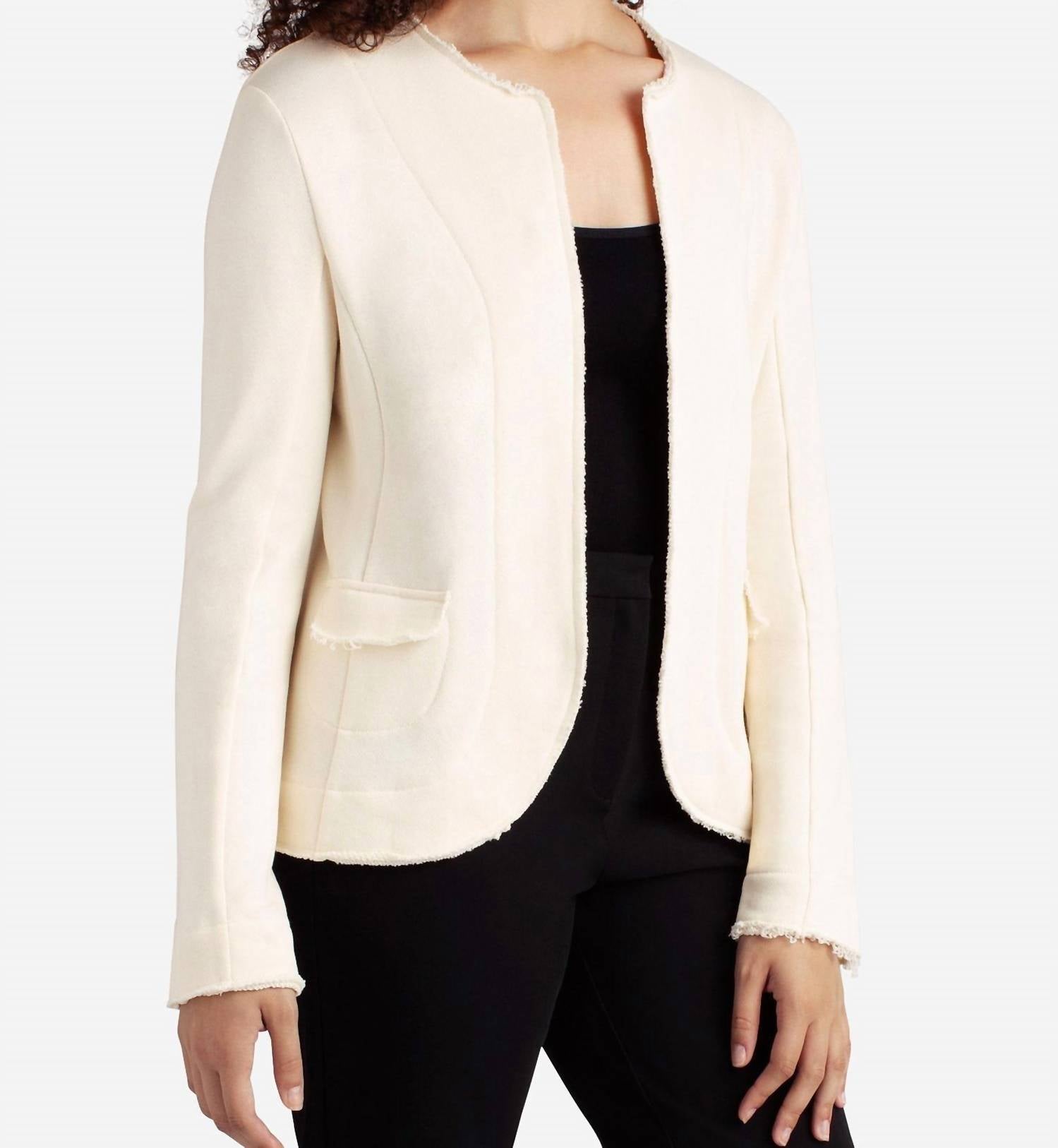 Danskin - Frayed Edge Open Jacket