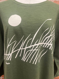 Marushka - Unisex - Scoop Neck Three-Quarter Sleeves T-shirt