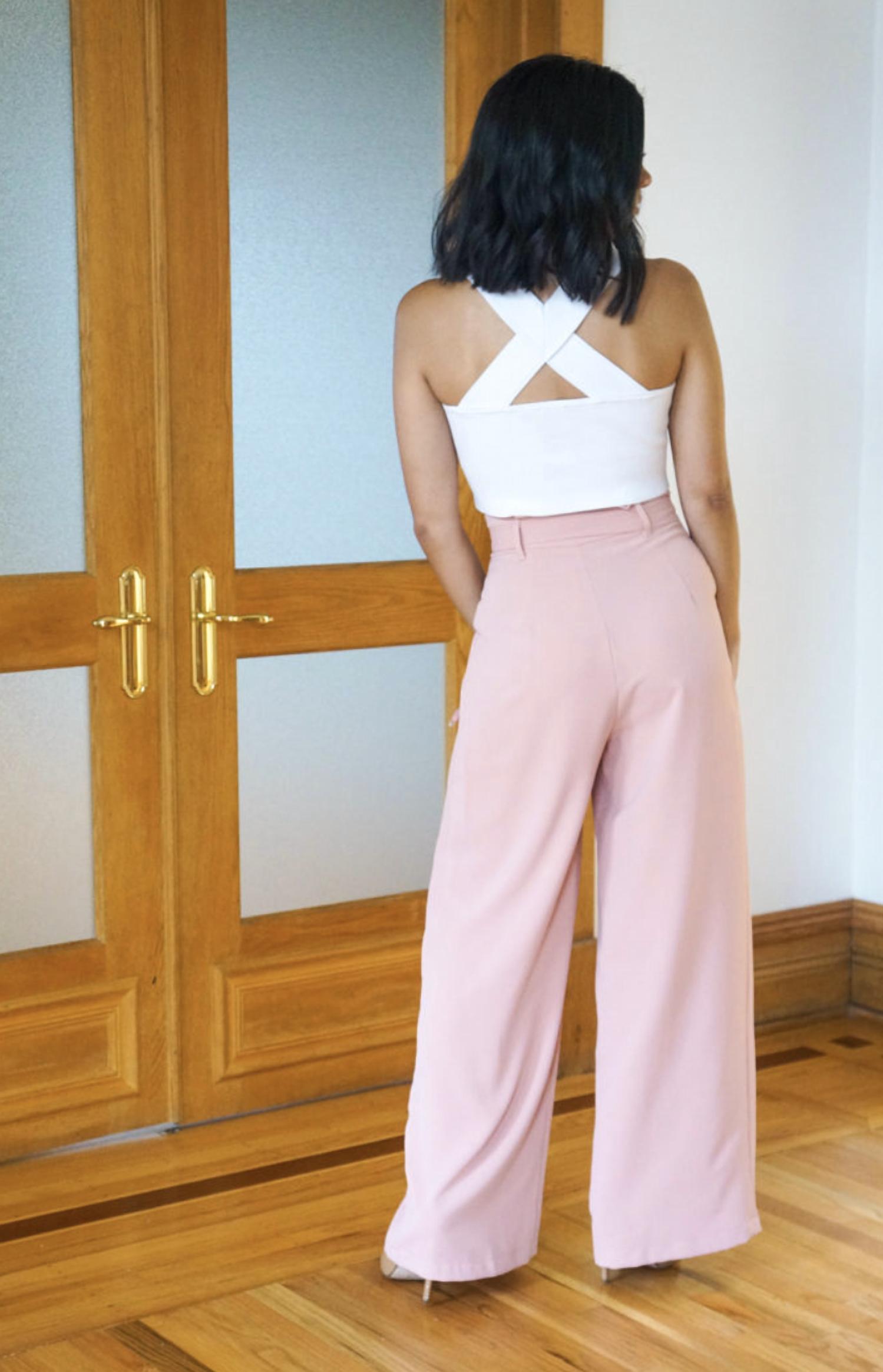 Do+Be - Wide leg pants with belt