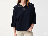 Joseph Ribkoff - Half Zip Sweater