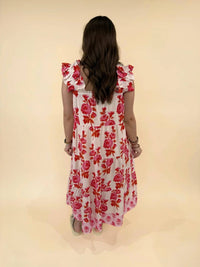 Thml - Florina Flutter Sleeve Floral Dress