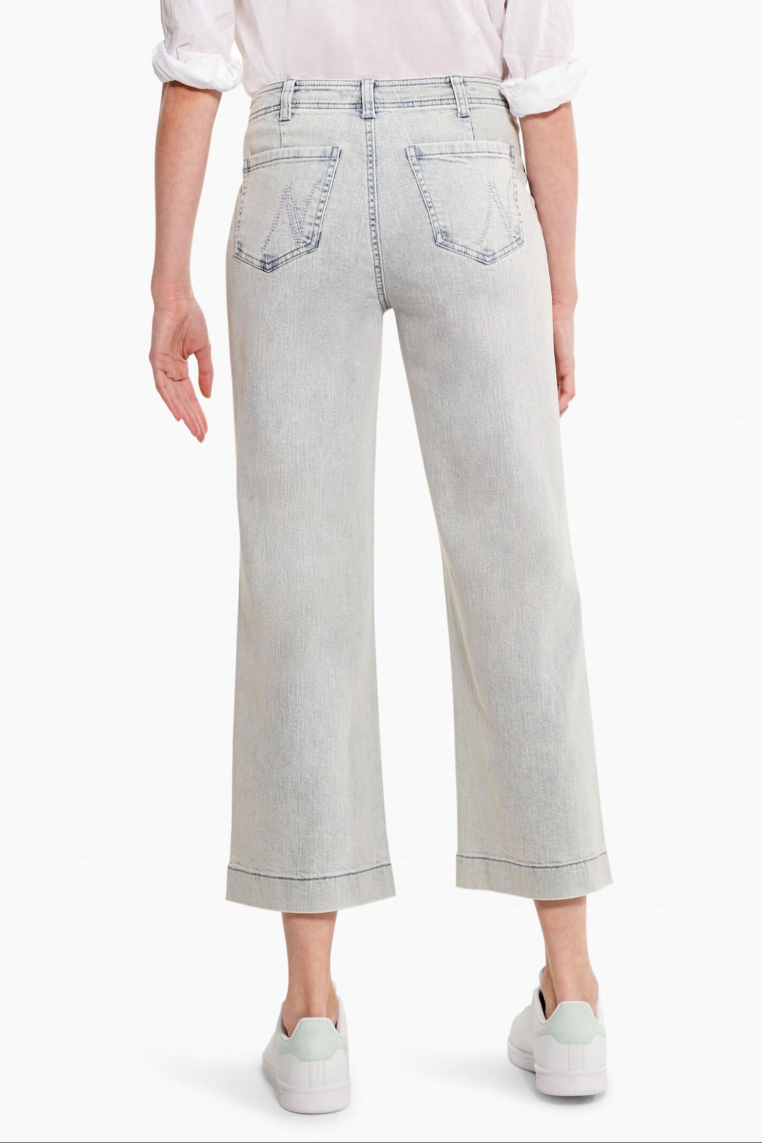 Nic + Zoe - Mid Rise Wide Leg Jean