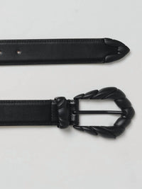 Iro - Embella Sculpted Buckled Leather Belt