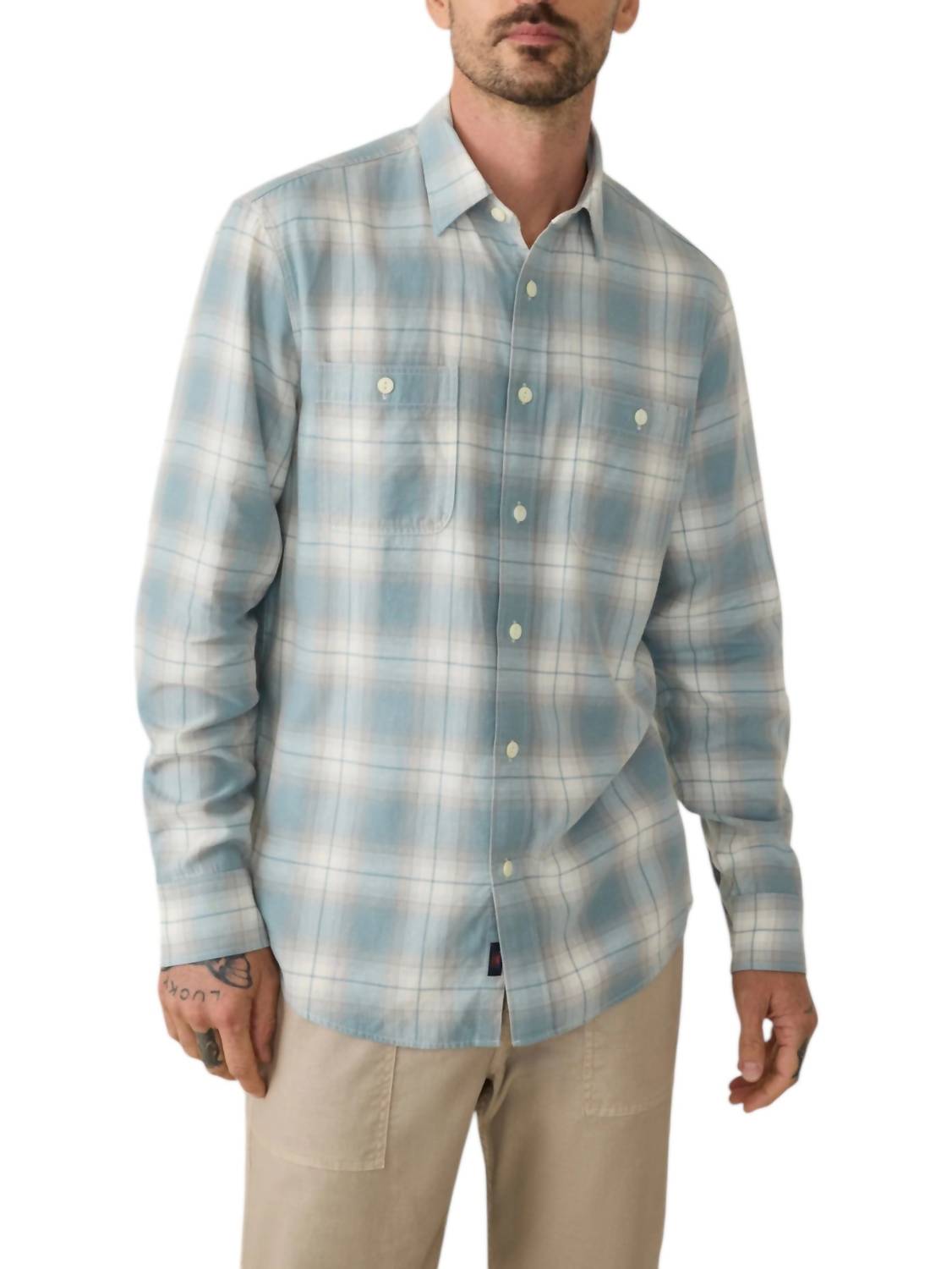 Faherty - Tried And True Chambray Workshirt
