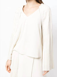Regina Pleated Top