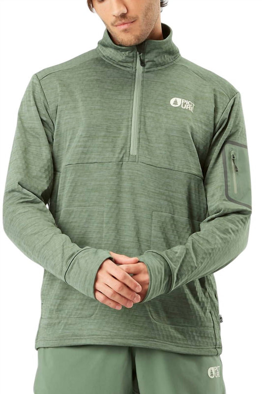 Picture Organic Clothing - BAKE GRID 1/4 FLEECE JACKET