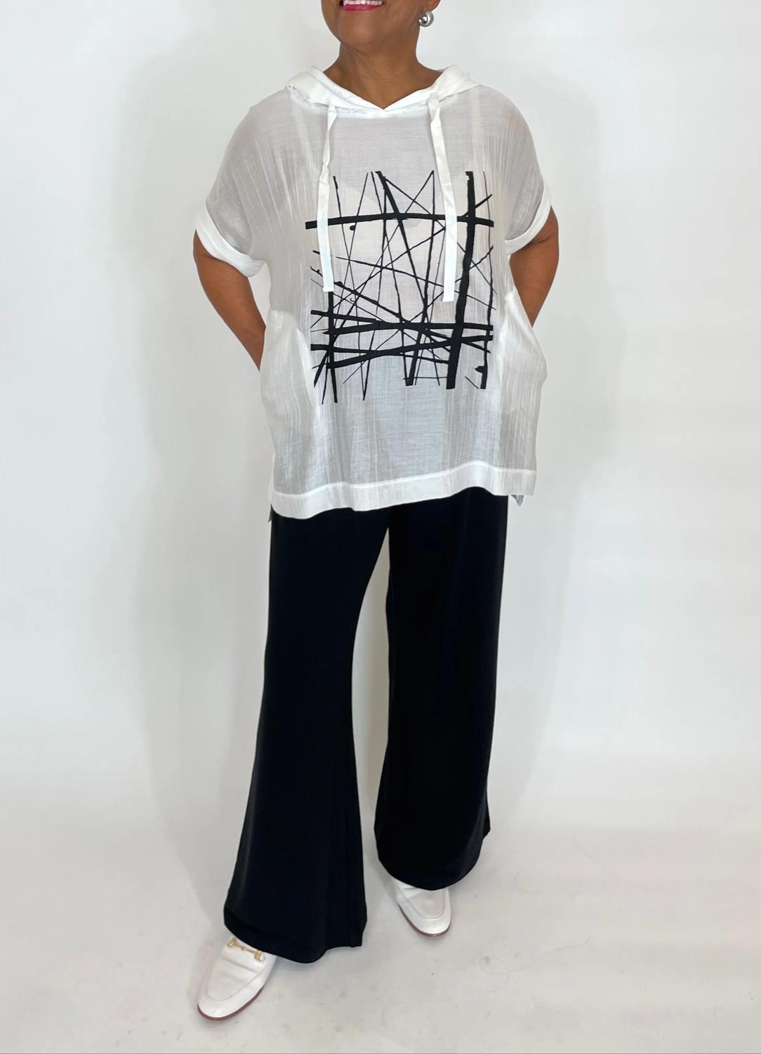 Terra - Roxana Center Graphic Hoodie
