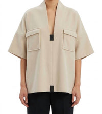 Henriette Steffensen - Fleece V Neck Blouse