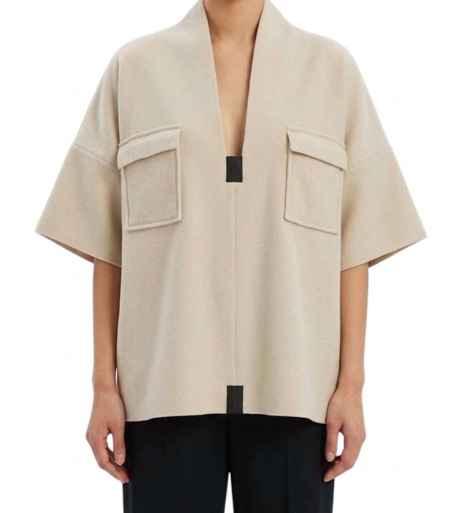 Henriette Steffensen - Fleece V Neck Blouse