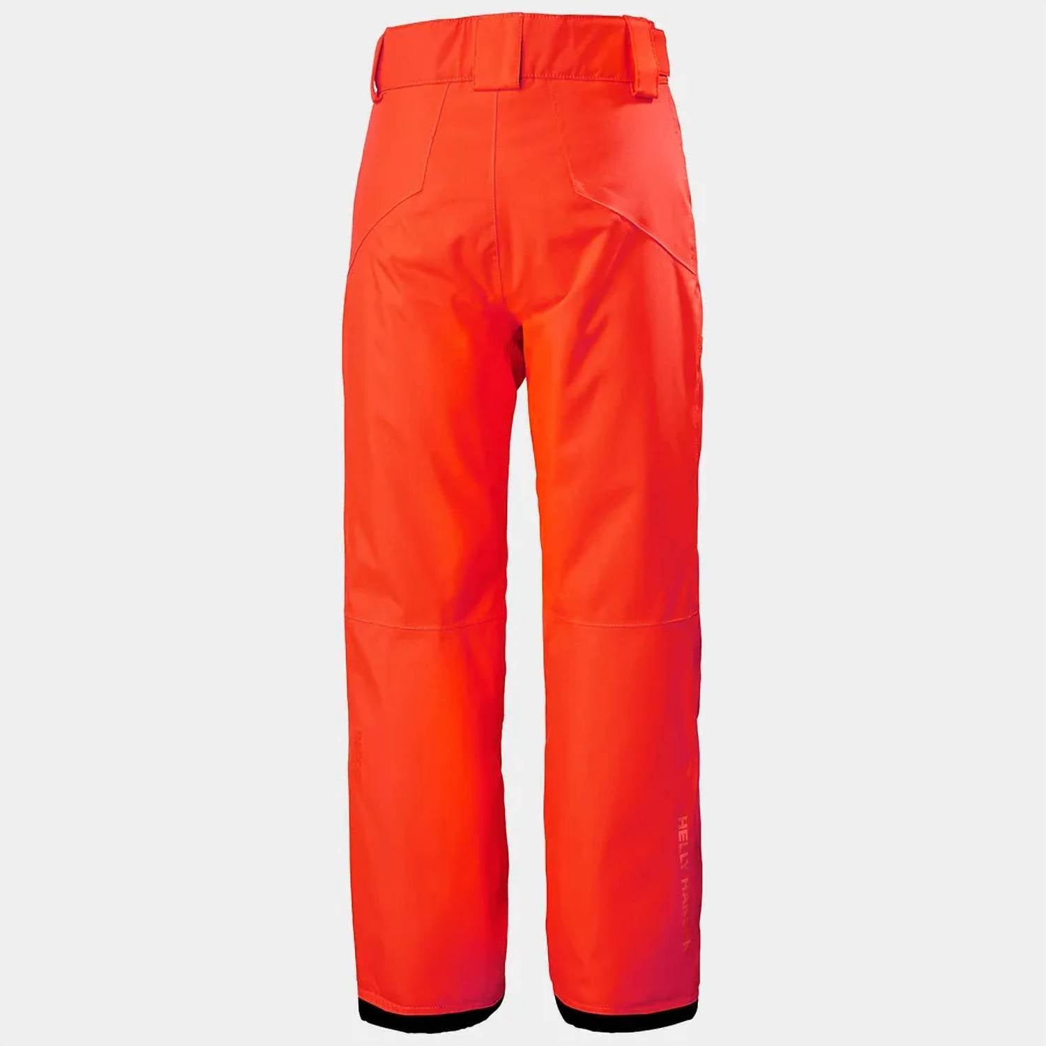 Helly Hansen Junior Legendary Insulated Pant in neon coral - kids' item - detail view