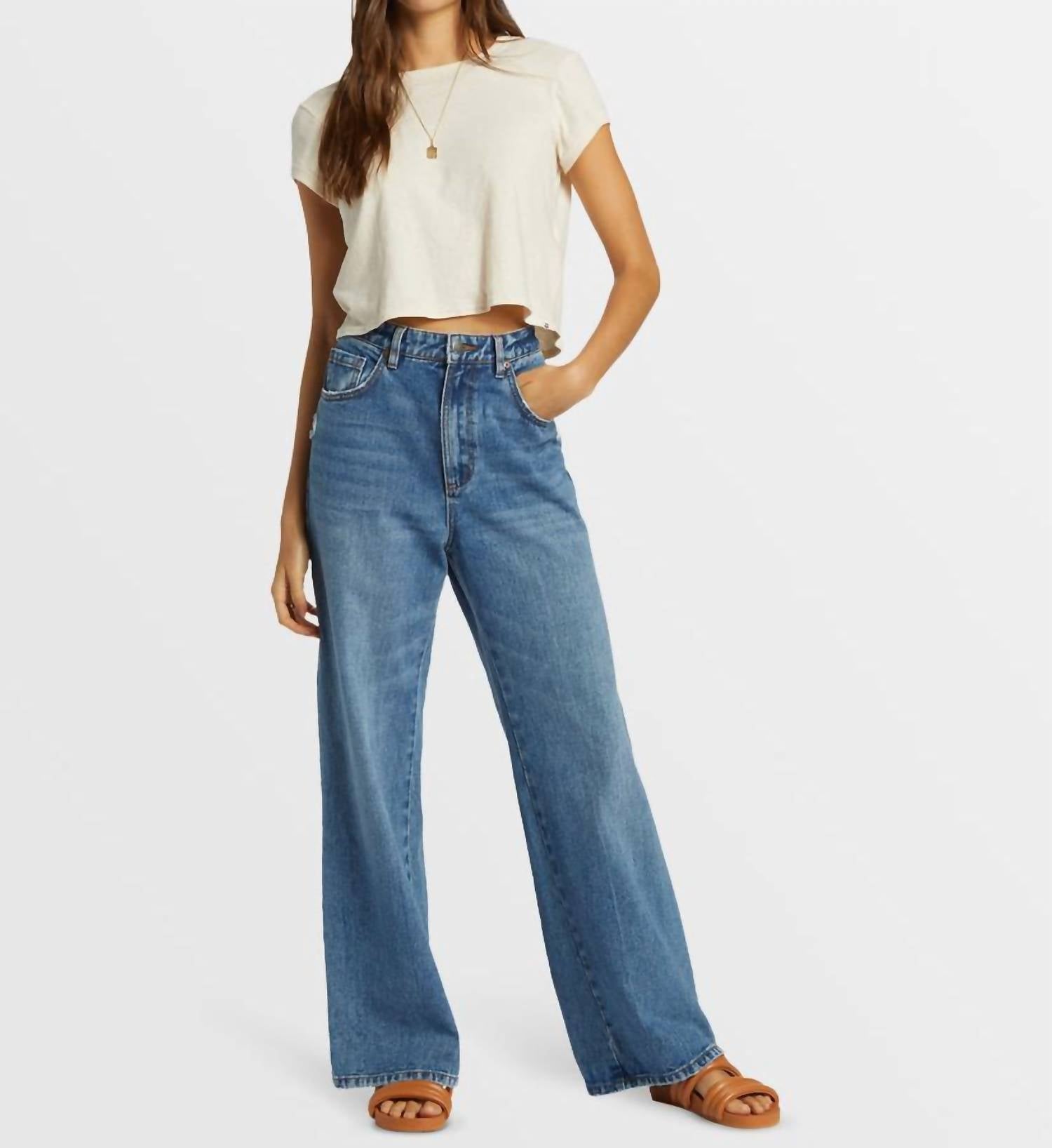 Billabong - Aaliyah High-waisted Denim Jean