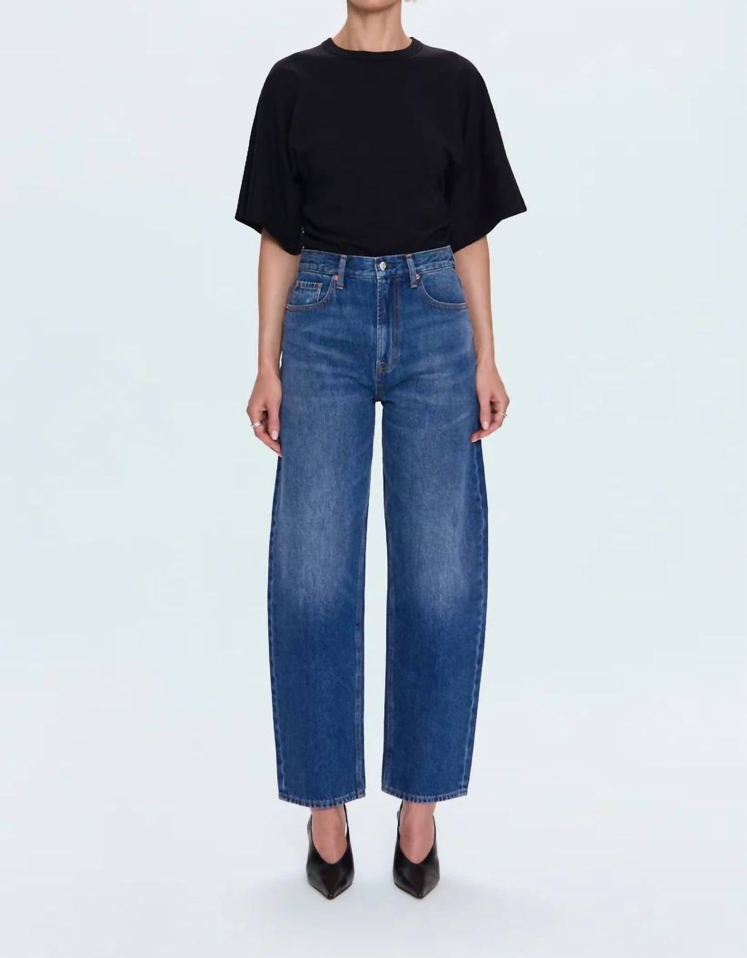 Pistola - Wes High Rise Barrel Jean