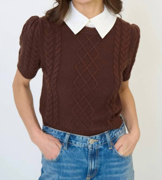 Central Park West - Astrid Twofer Poof Sleeve Polo