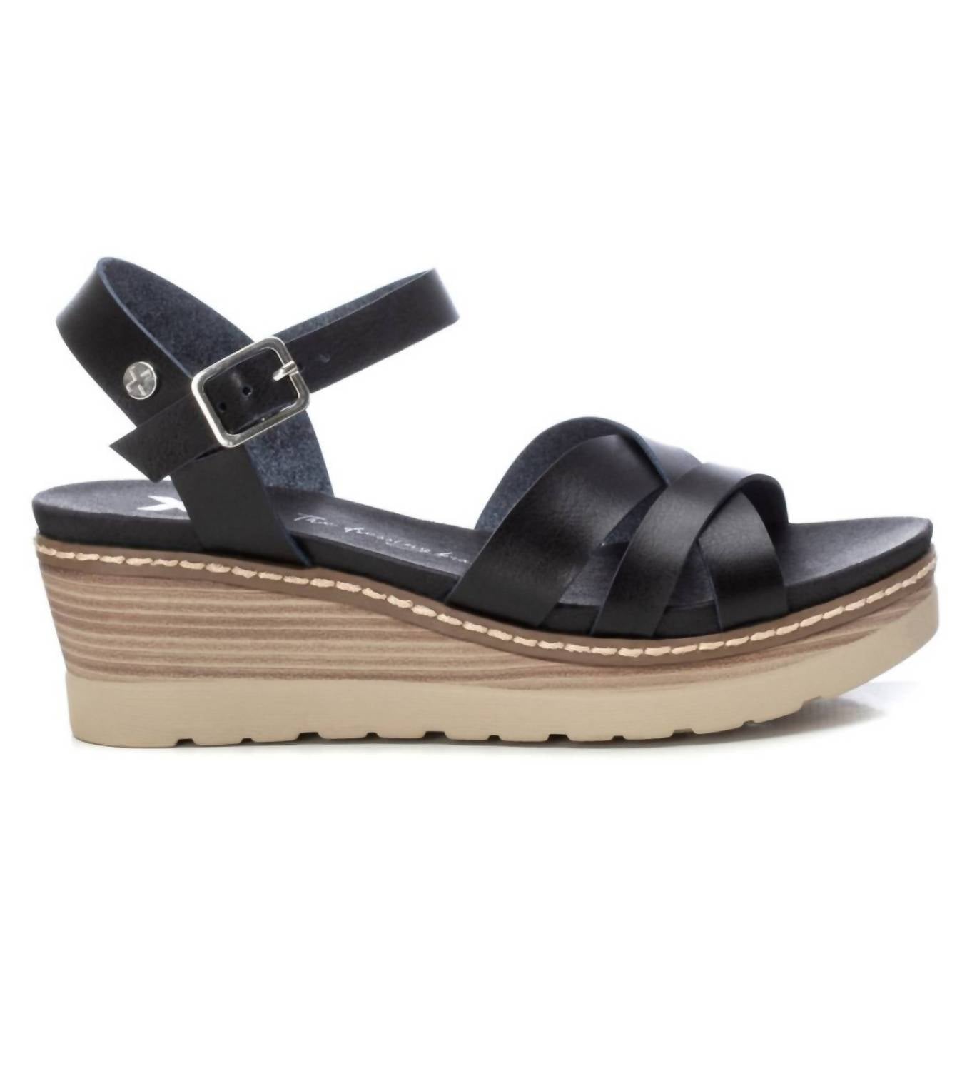 Xti - Women's Wedge Strappy Sandals