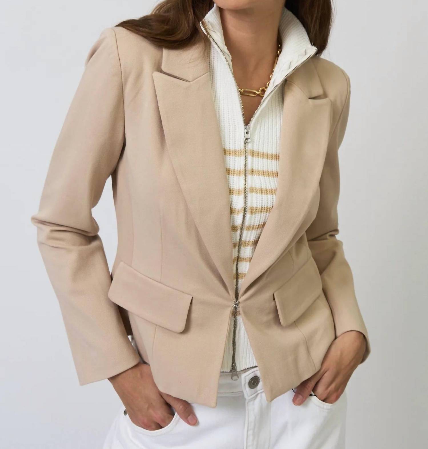 Central Park West - Chloe Nautical Stripe Jacket