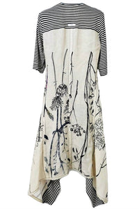 Beate Heymann - Linen Print Long Duster