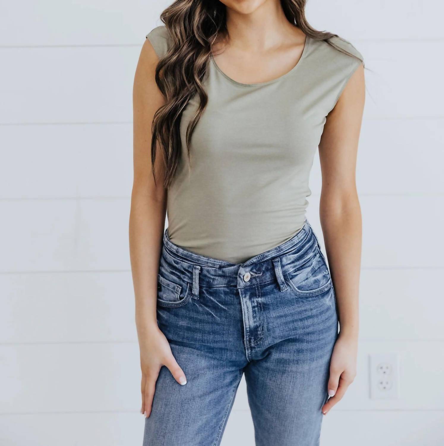 Mikarose - Layering Cap Sleeve Top