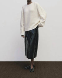 Mijeong Park - Alpaca Blend Wholegarment Knit Sweater