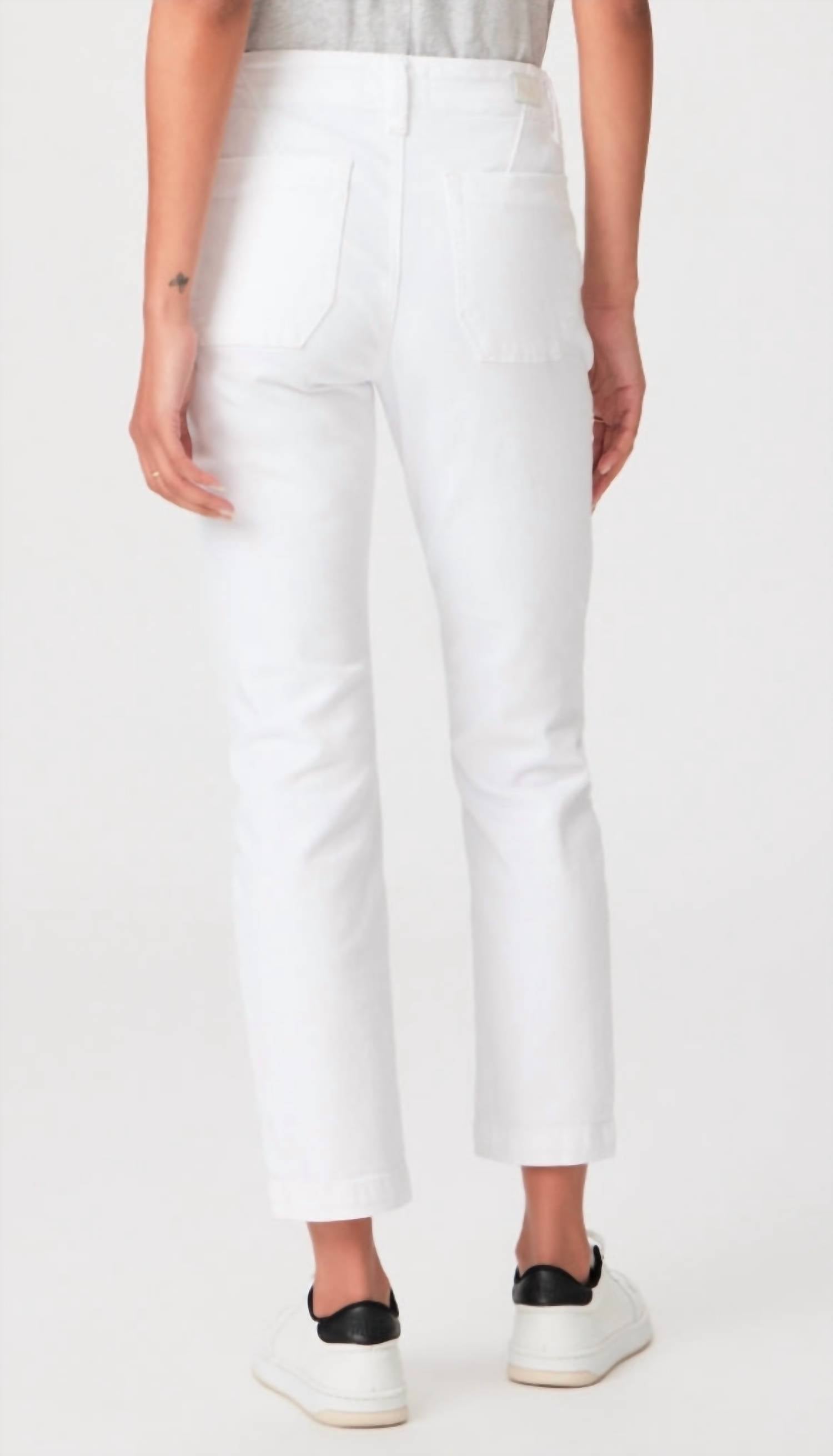Paige - Mayslie Ankle Straight Jeans