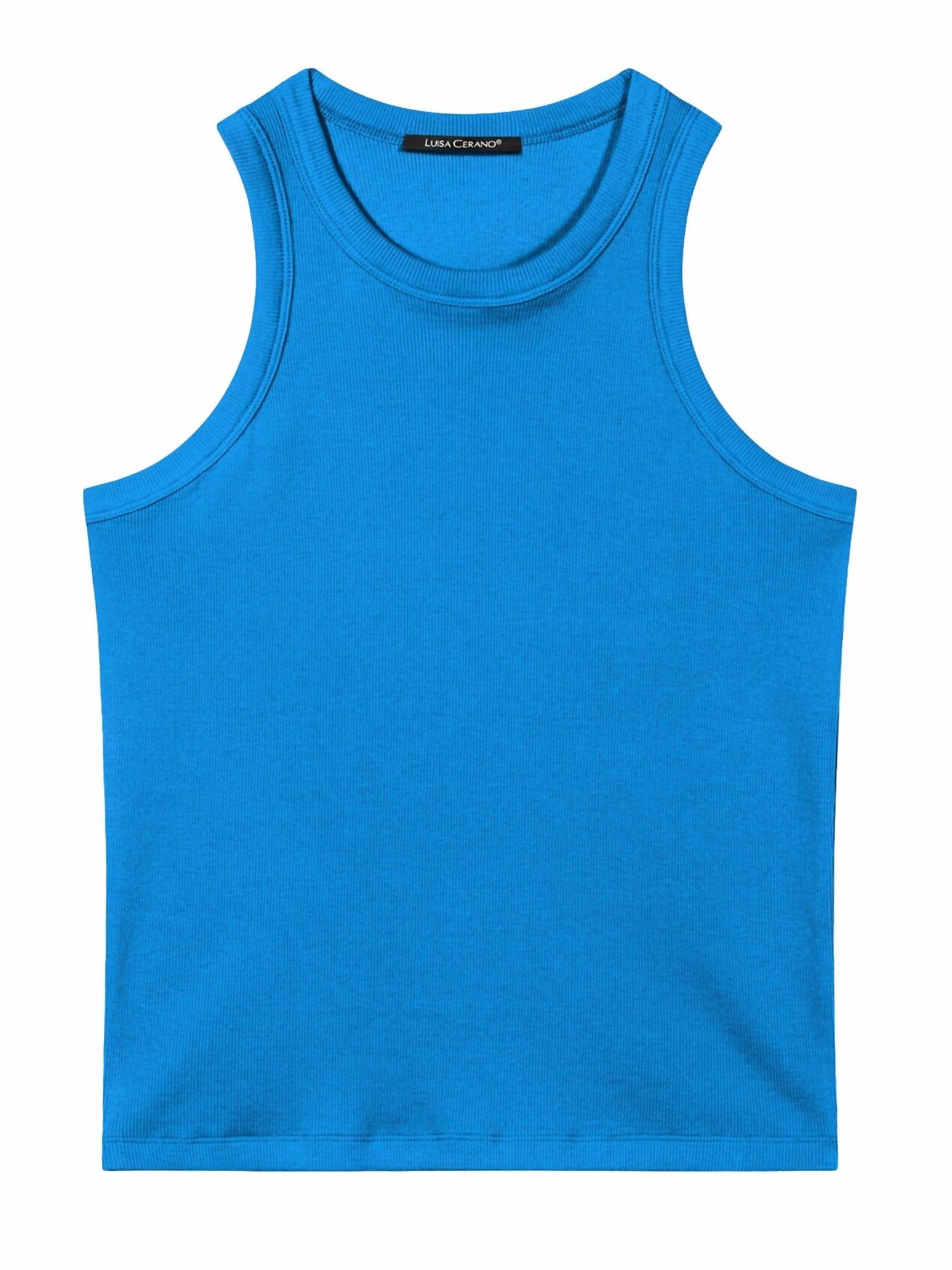 Luisa Cerano - Ribbed Tank Top