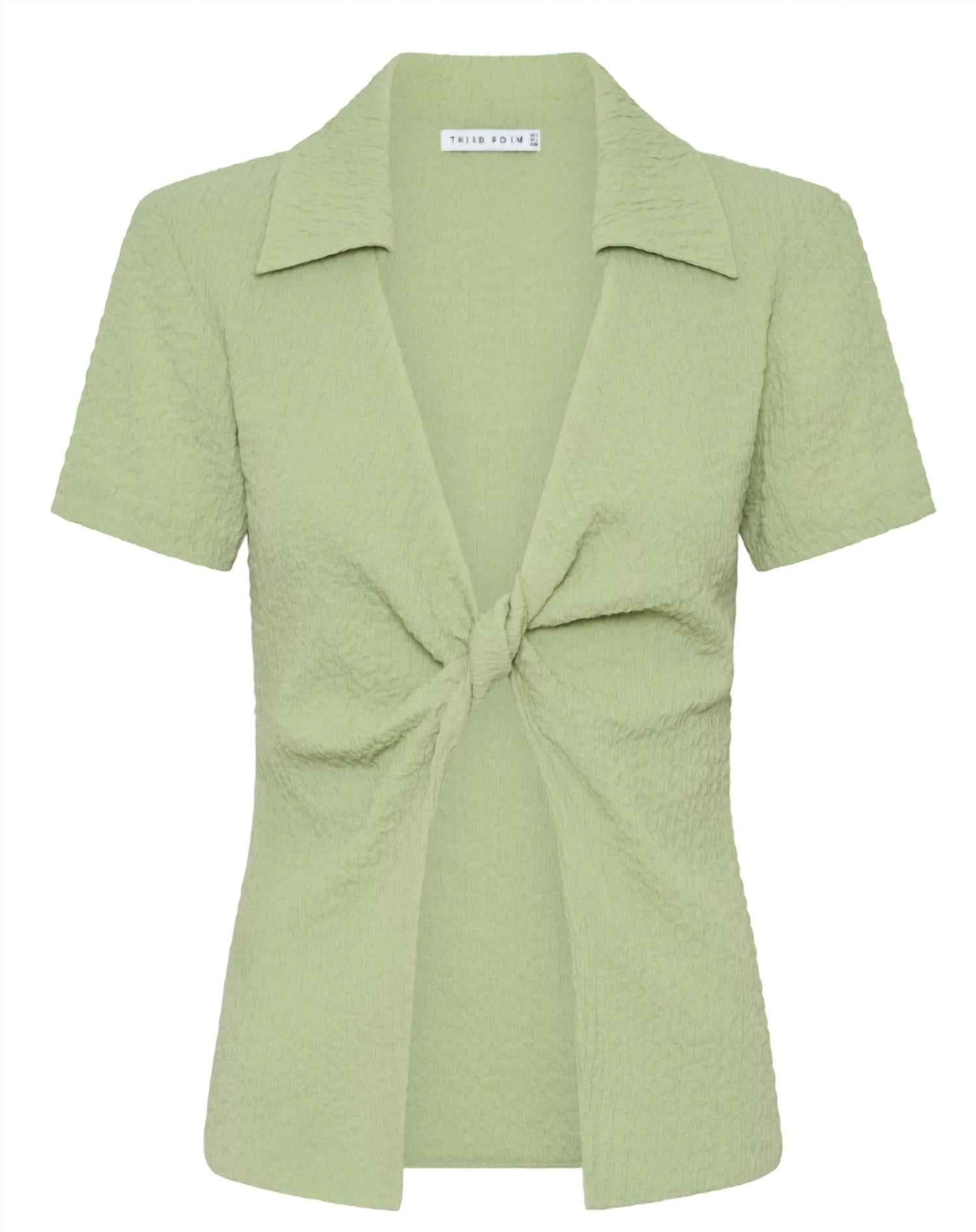 Third Form - Waffle Twist Shirt