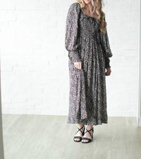 In-Loom - Women's Midnight Floral Maxi Dress