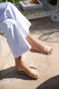 Beek - Women's Sugarbird Leather Slide Sandal
