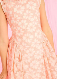 Marlo - Girl's Holly Embroidered Dress