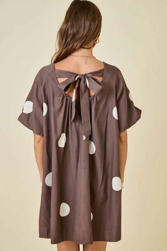 Day + Moon - Polka Dot Mini Dress