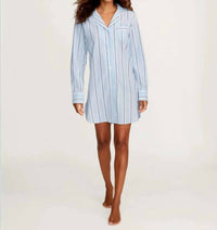 Petite Plume - Twill Long Sleeve Nightshirt