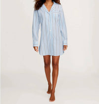 Petite Plume - Twill Long Sleeve Nightshirt